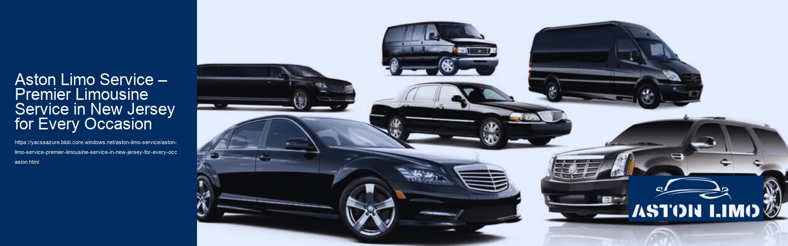 Aston Limo Service – Premier Limousine Service in New Jersey for Every Occasion