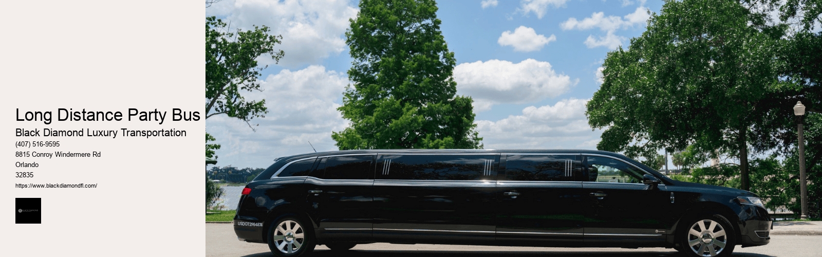 Long Distance Party Bus