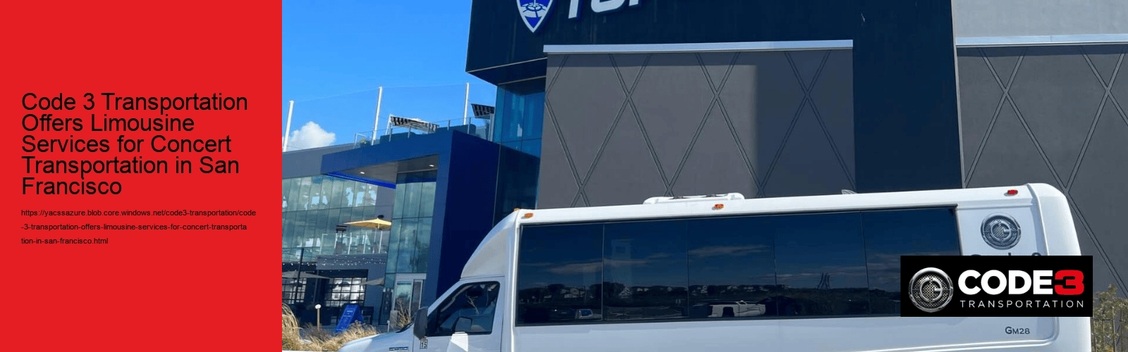 Code 3 Transportation Offers Limousine Services for Concert Transportation in San Francisco