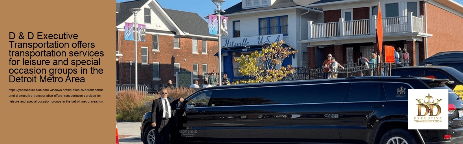 D & D Executive Transportation: Detroit Metro’s Preferred Executive Transportation Service
