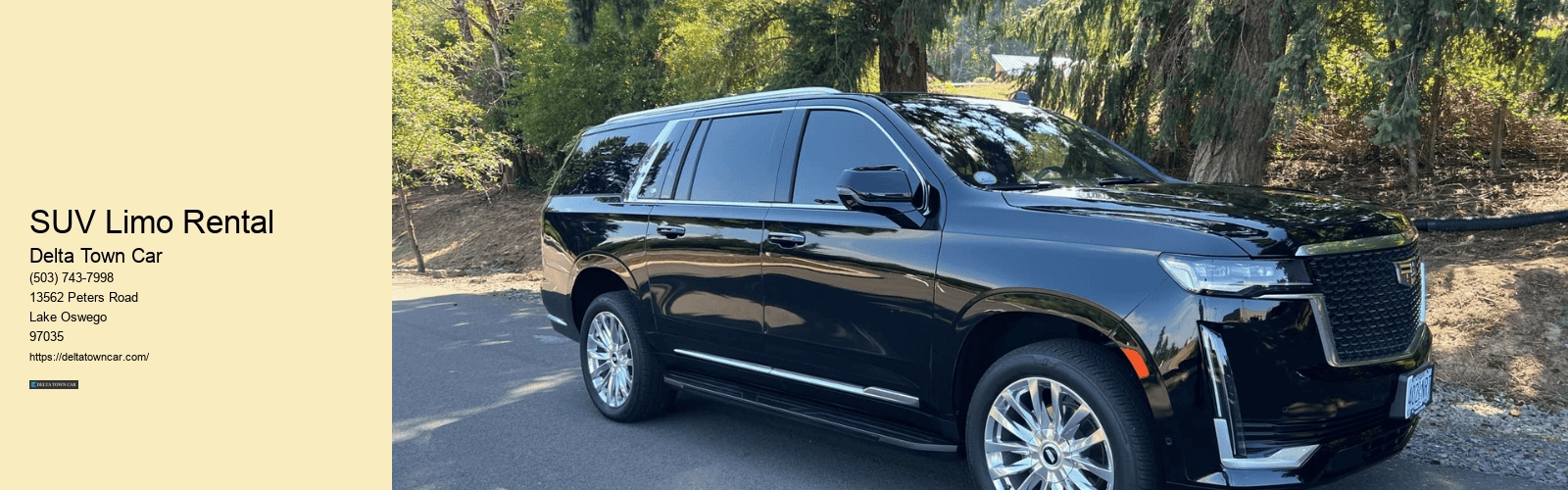 SUV Limo Rental