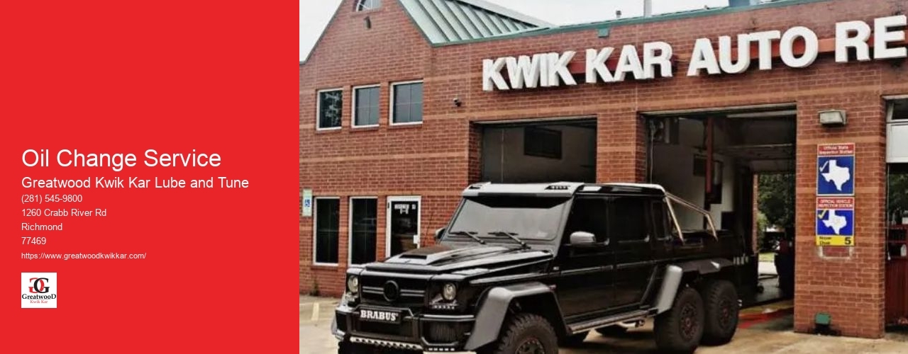 Oil Change Service