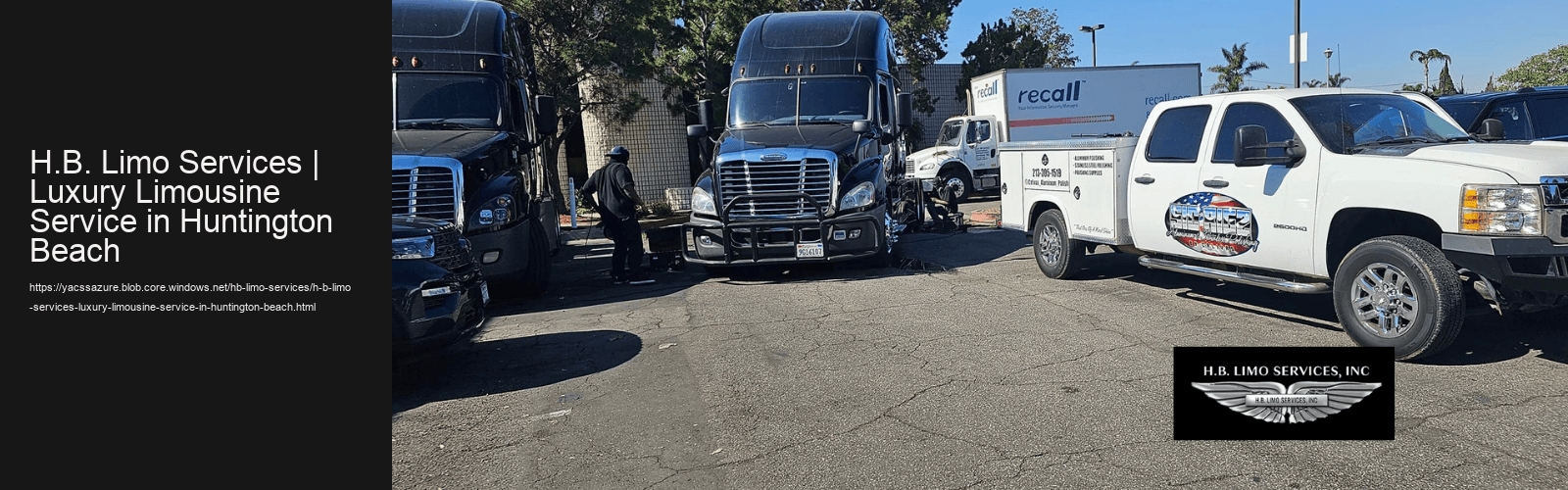 H.B. Limo Services | Luxury Limousine Service in Huntington Beach