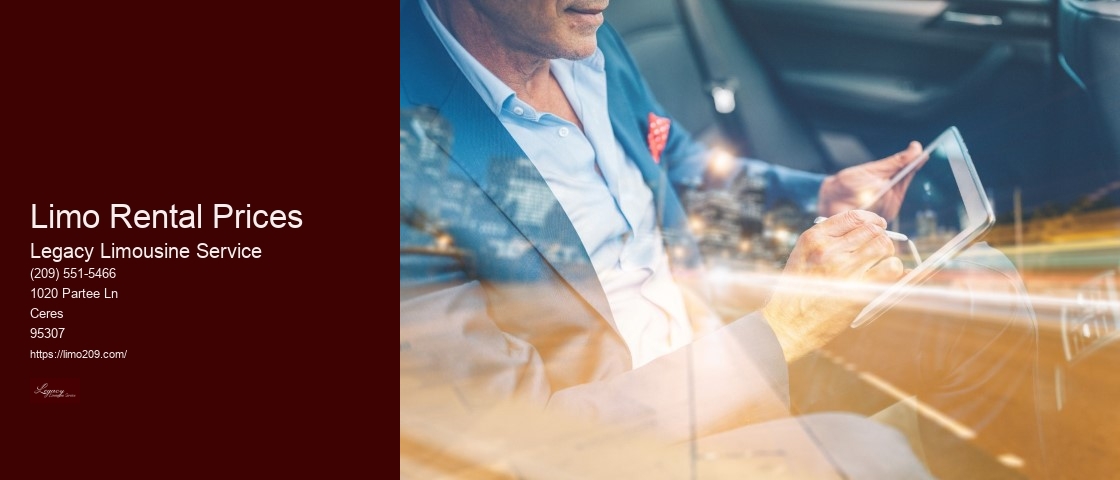 Limo Rental Prices